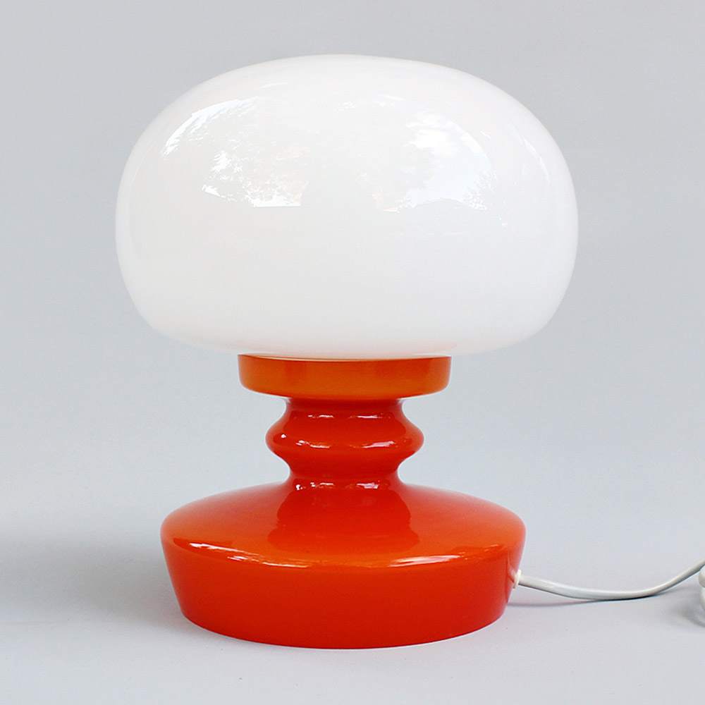 white-orange lamp