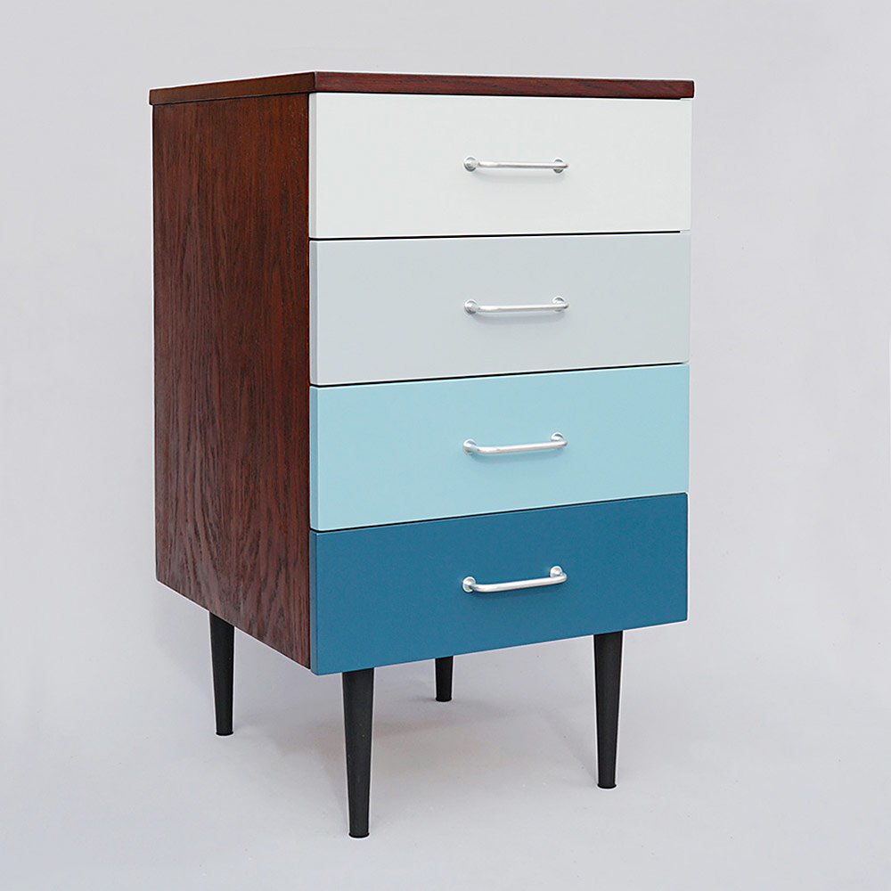 colorful chest of drawers